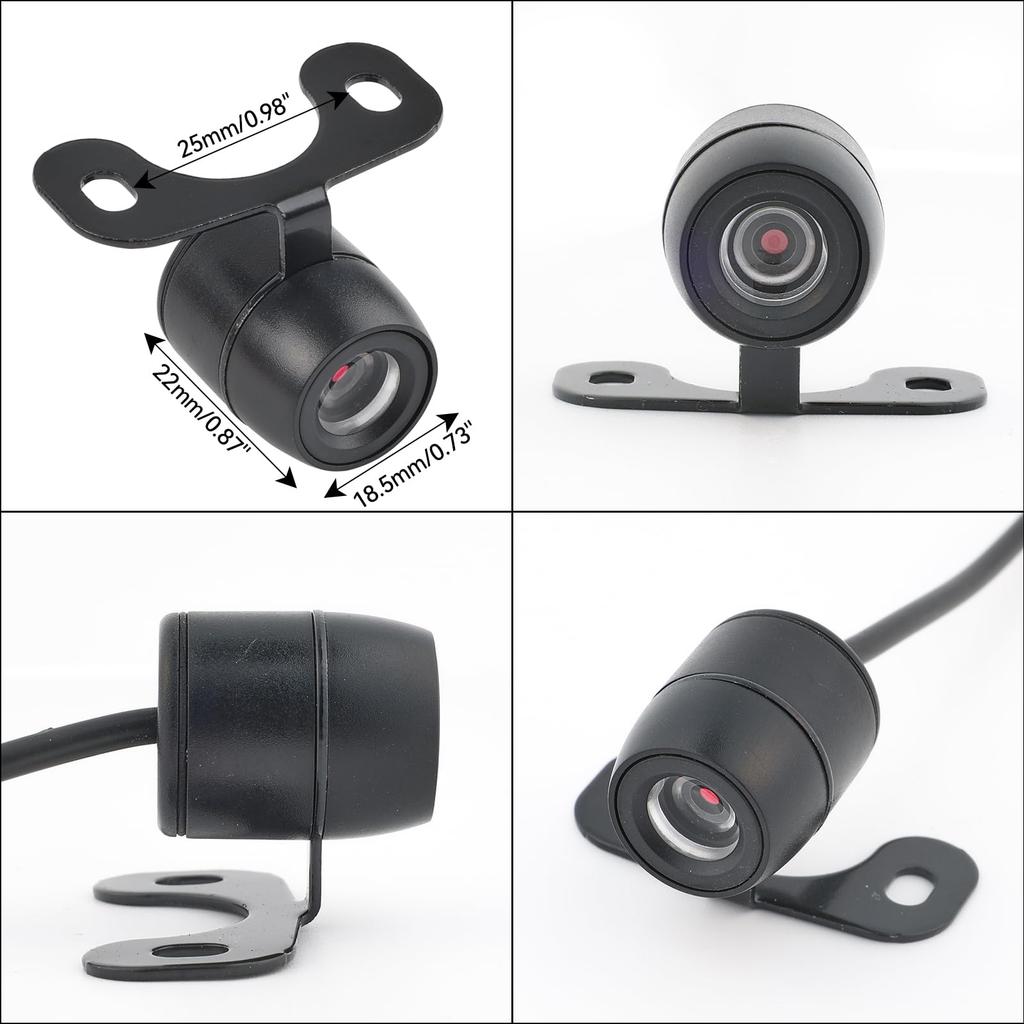 Rückfahrkamera, Rückkamera, Ultrakompakter CCD-Sensor, IP67 Hohe Wasserdichtigkeit und Staubdichtigkeit, Nacht