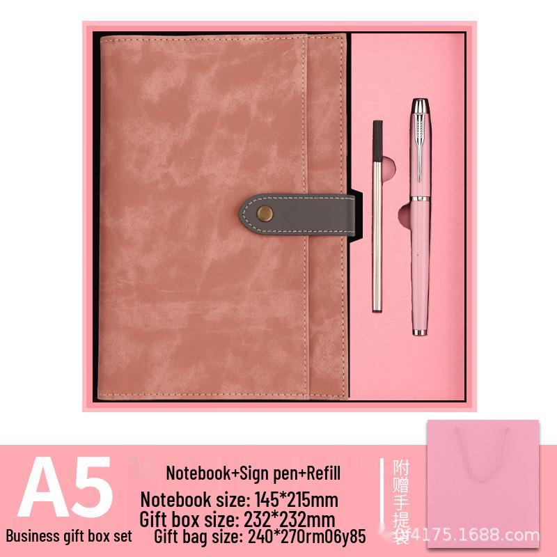 A5 Notebook & Thermos Cup Gift Set - Custom Business Souvenir with Logo