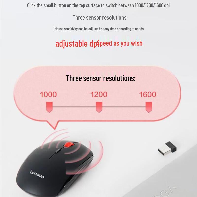 Lenovo Wireless Silent Mouse