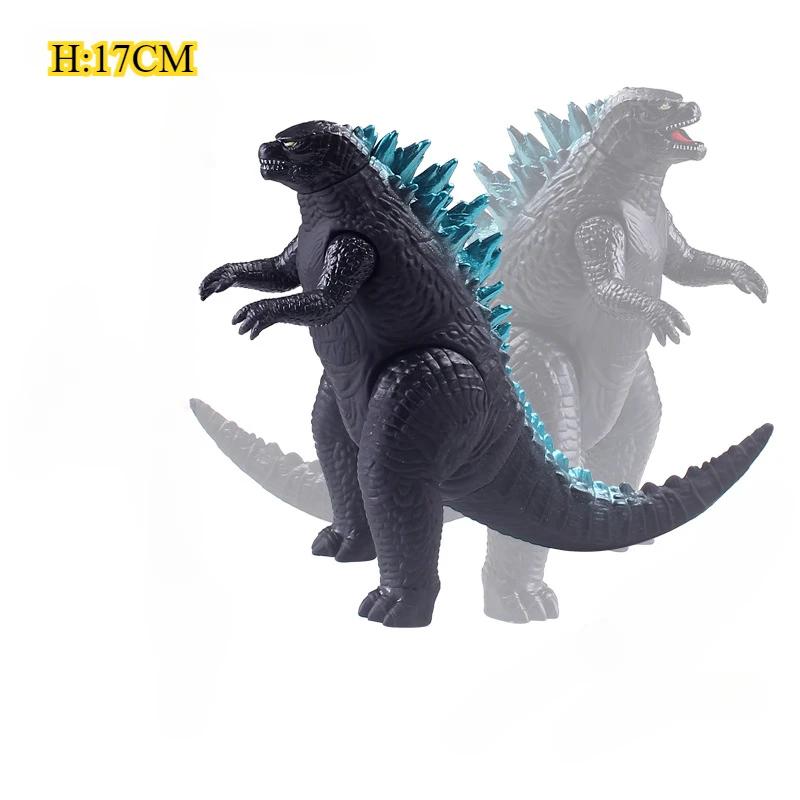 Anime Movie Godzilla Series Action Figure burning godzilla VS King of Monsters PVC soft rubber model Joint mobility Kid Toy Gift