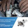 X Autohaux Engine Coolant Thermostat Housing Assembly No.12635761 for Chevrolet Volt LT