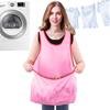 Mcnkoow Kangaroo Apron, Laundry Apron, Clothes Drying Apron, Laundry Apron with Pouch, Kangaroo Laundry Apron, Portable Clothes Drying Apron, Waterpro