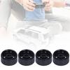 4Pcs 1/10 RC Bdlock Wheel Hubs 12 Holes Metal Wheel Hub Replacement for  / 