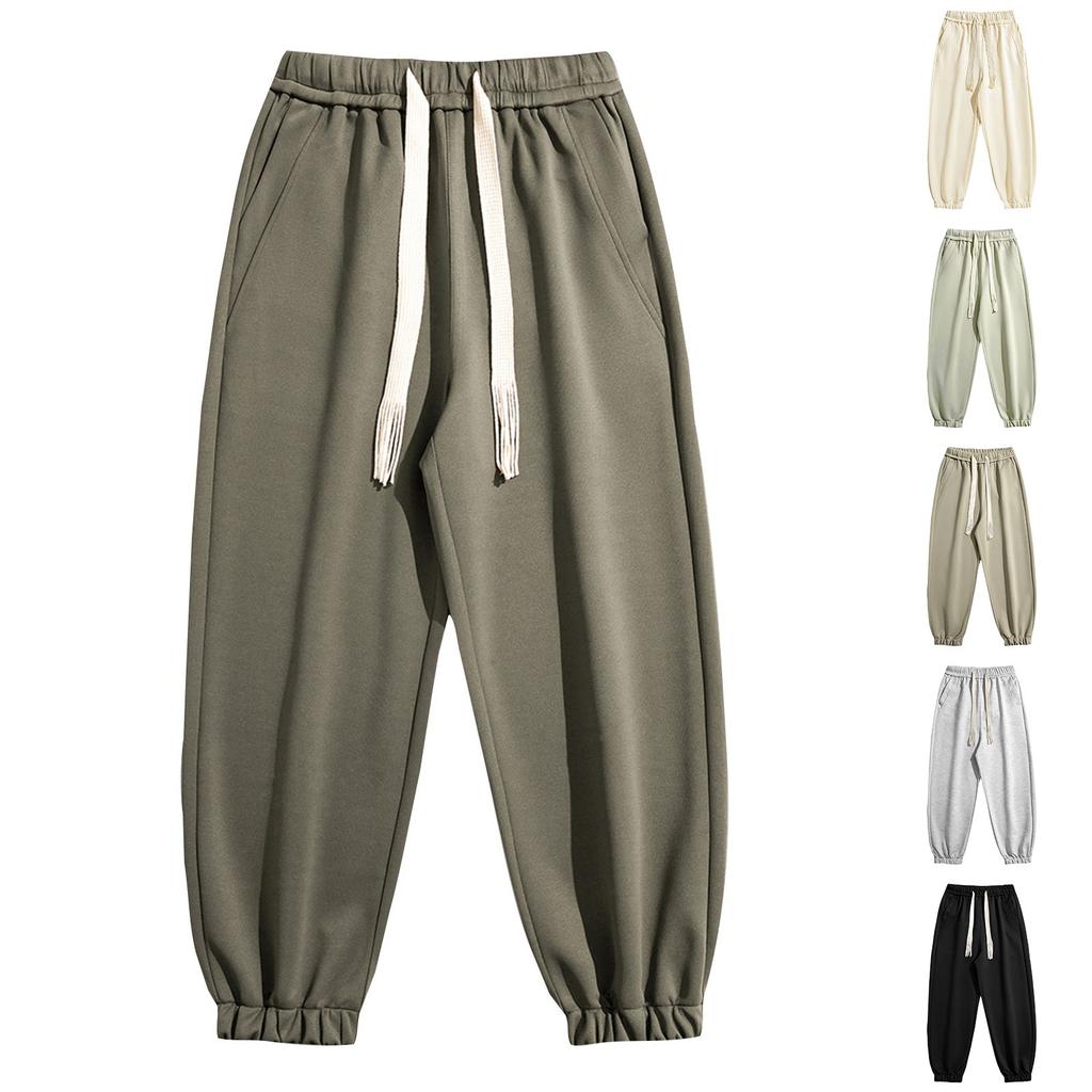 Sportovní a volnočasové kompozitní kalhoty, volné venkovní ležérní dlouhé kalhoty