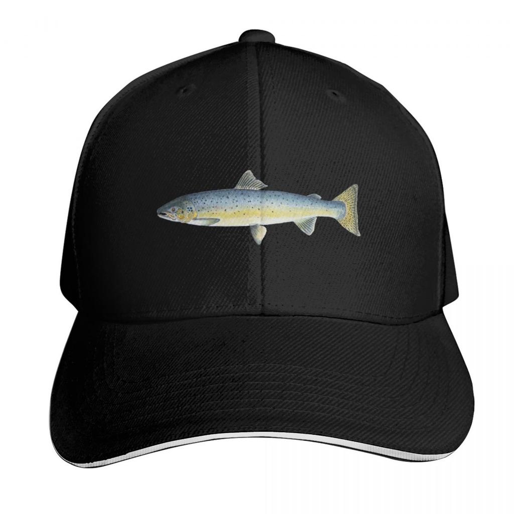 Atlantic Salmon Baseball Cap Hat Unisex For The Sun birthday F Anime Caps For Women Unisexs