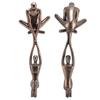 Dancing Sculpture Resin Statue Couple Figurine Ornament for Home Office Desktop Decor