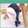 Cute And Creative Plush Shark Keychain For Car Keys And Bags In Multiple Colors