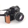 Handgrip L Shape Grip Quick Release Plate Hot Shoe Cover Wood Grip Tripod Mount Replacement for F3 F3HP F3T.F3AF
