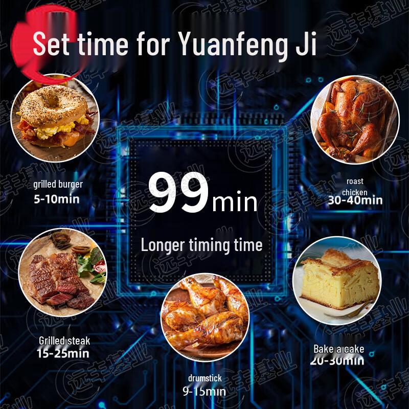 Commercial 8-Channel Kitchen Timer