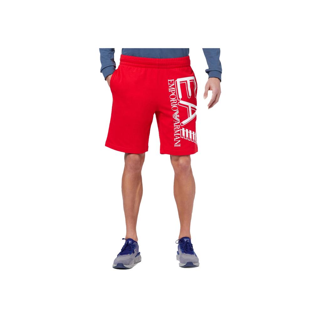 Emporio Armani EA7 Letter Print Elastic Waist Casual Shorts Men Shorts 3HPS59-PJ05Z-1451