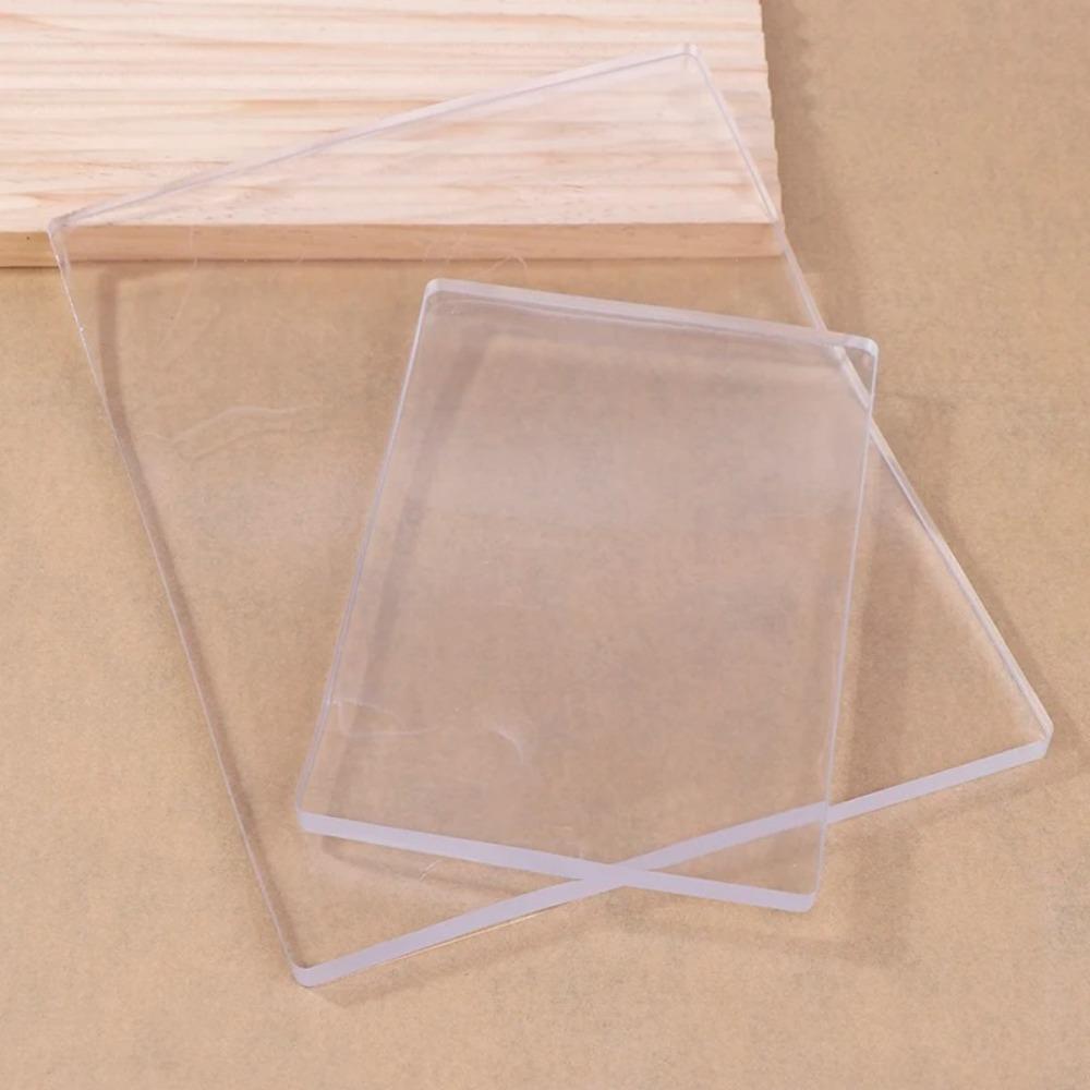 Transparent Gel Printing Plate Reusable Gel Arts Clear Plate New Gel Plate Scrapbooking Arts