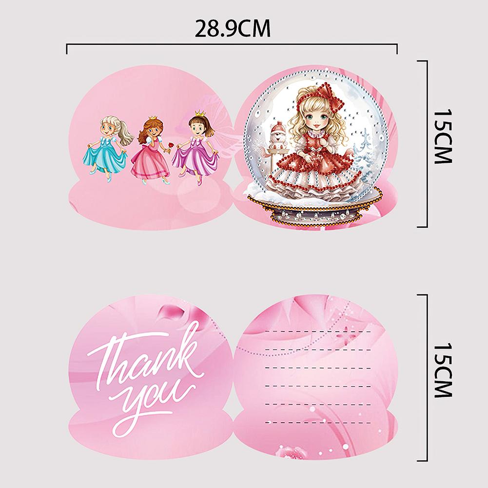 Special Shape Diamond Handmade Card Xmas Tree 5/6/8/10/12PCS Diamond Drawing Card Xmas Critter Christmas Cottage Xmas Atmosphere