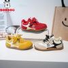 Bobdog Girls' Retro Waterproof Leather Low-Top Shoes - Spring & Autumn Collection