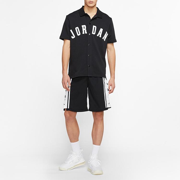 Jordan Casual Basketball Short Sleeve T-Shirt Men Tops Black AJ1111-010