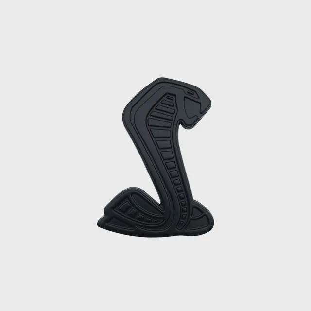 3D Cobra Styling Auto Metall Aufkleber Kühlergrill Abzeichen Kotflügel Seiten Emblem Heck Aufkleber Für Ford Mustang Shelby GT GT350 500 Cobra