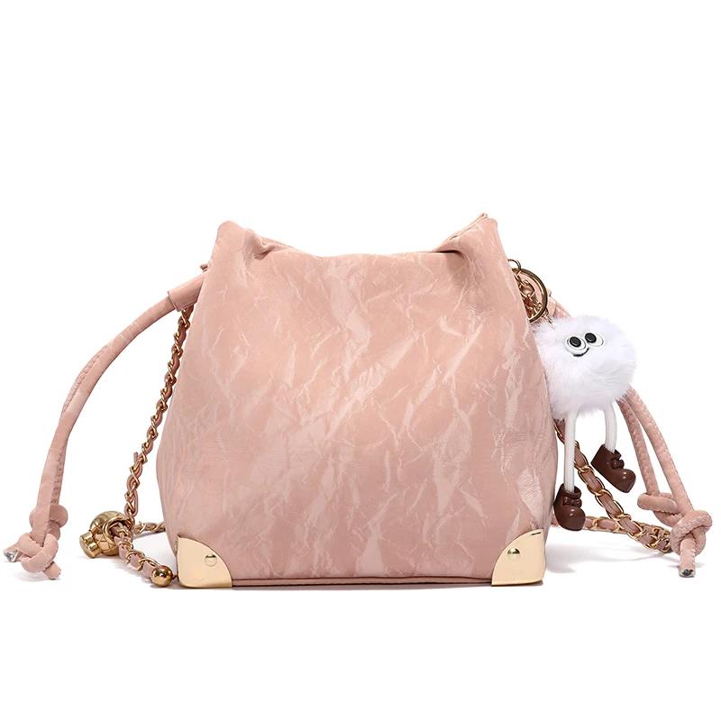 High-Quality Casual And Elegant Women'S Shoulder Bag Versatile Shoulder Bag Crossbody Bag New Bucket Bag Premium