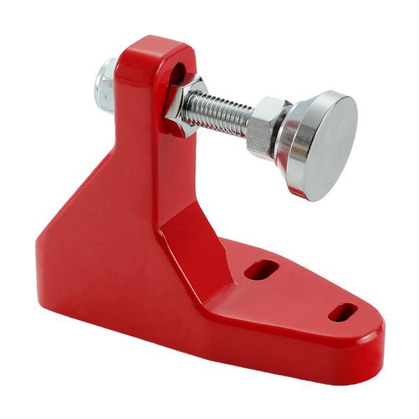 Red Aluminum Alloy Master Cylinder Support Bracket for Polaris Polar - 1 Piece None