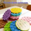 19-Hole Silicone Suction Cup Phone Holder & Power Bank Adhesive Sticker
