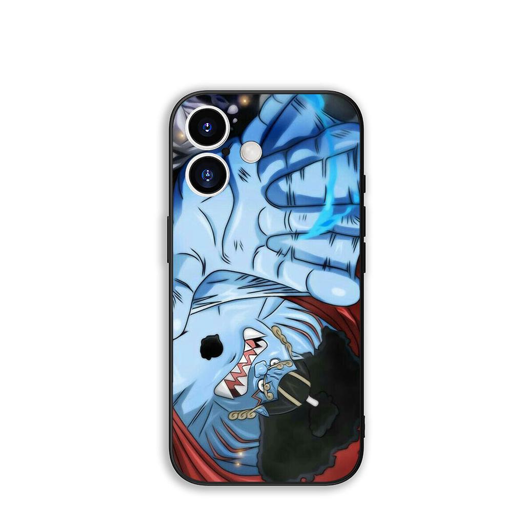 Phone Cover Jinbe Luffy One Piece Roronoa Zoro for Apple iPhone 16 15 14 Plus 13 12 Mini 17 Pro Max + ProMax 16E Air 15+ Case