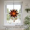 Acrylic Pendant Decoration for Window or Balcony 2D Design with Chain