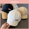 Cap Solid Baby Baseball Color Short Brim Baby Boys Girls Sun Hat Summer Adjustable Infant Toddler Duck Tongue Cap