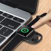 Carregador Sem Fio Portátil Relógio Sucção Magnética Automática Usb Carregador Rápido Base Docking Compatível