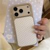 Fashionable Polka Dot Hydrogel Phone Case Suitable for iPhone17 16 15 14 13 12 11Pro/Max/Plus Anti Drop and Shockproof Backcover