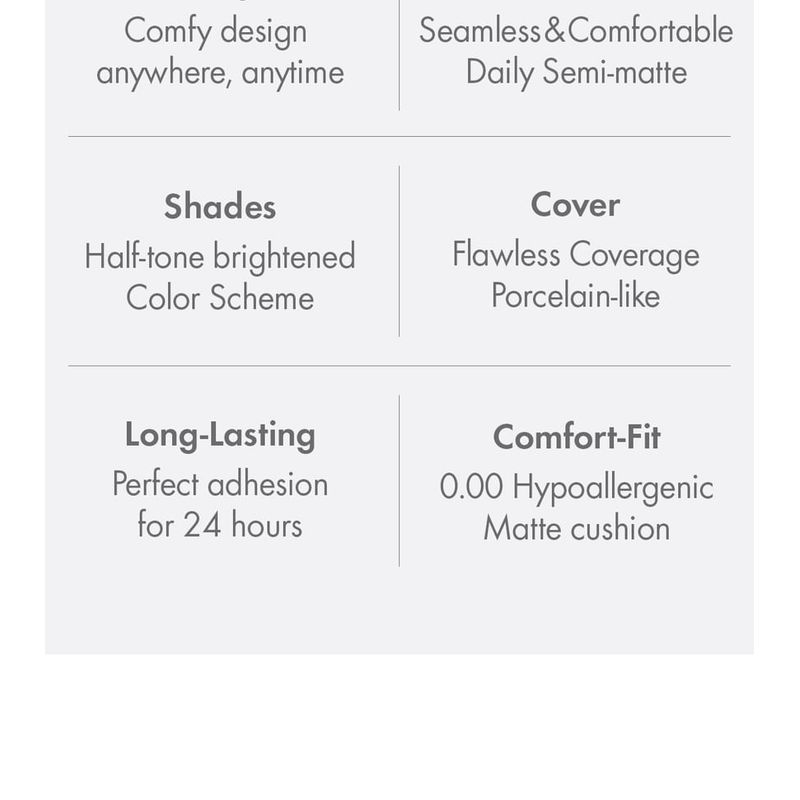 AMUSE - Ceramic Skin Perfector Cushion - 4 Colors