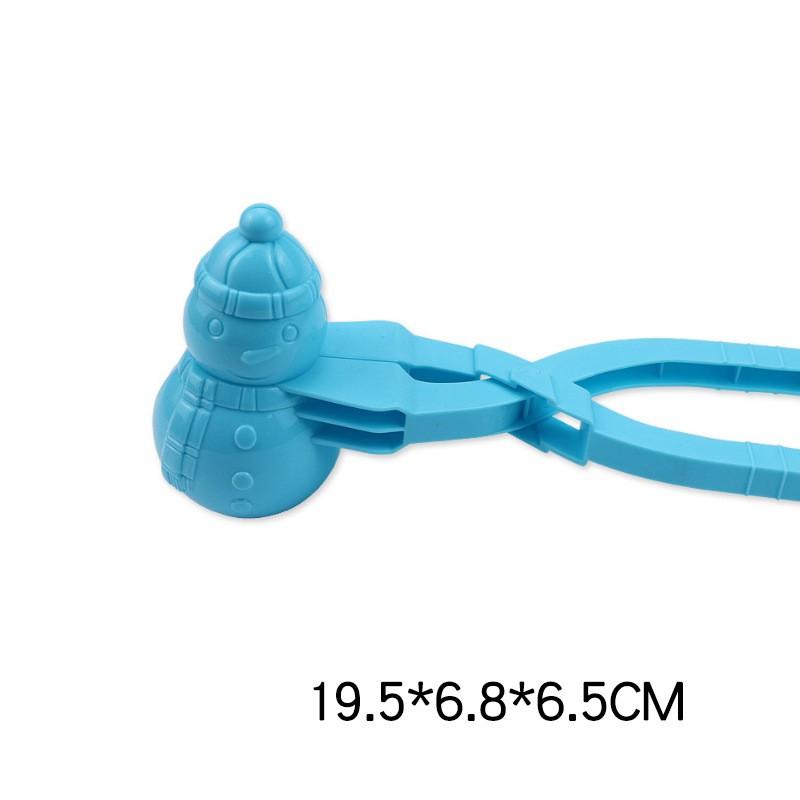 Schneeball-Maker-Clip in Schneeflockenform für Kinder im Freien, Kunststoff, Winter, Schnee, Sand, Formwerkzeug für Schneeballschlachten im Freien, Spaßsport
