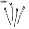 10cm Motherboard Switch Power SW/ RESET SW/ HDD LED /POWER LED 1 To 2 Double Adapter Cable 1 Female To 2 Male Splitter 2 Pins