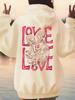 2025 European LOVE Skull Hoodie - Autumn Fashion Sportswear