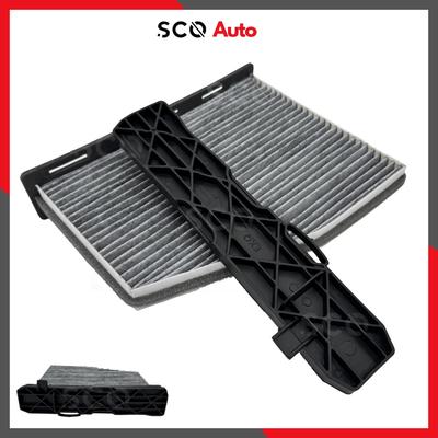 Filtre à charbon pour Superb pour Passat, couvercle de filtre à pollen pour Jetta, bouchon de filtre d'habitacle pour Octavia pour Golf 1K1819653 1K1819653A 1K1819653B 561819422