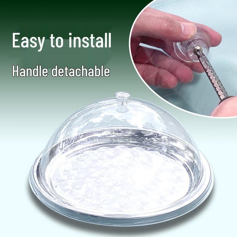 Round Plastic Food & Bread Dust Cover