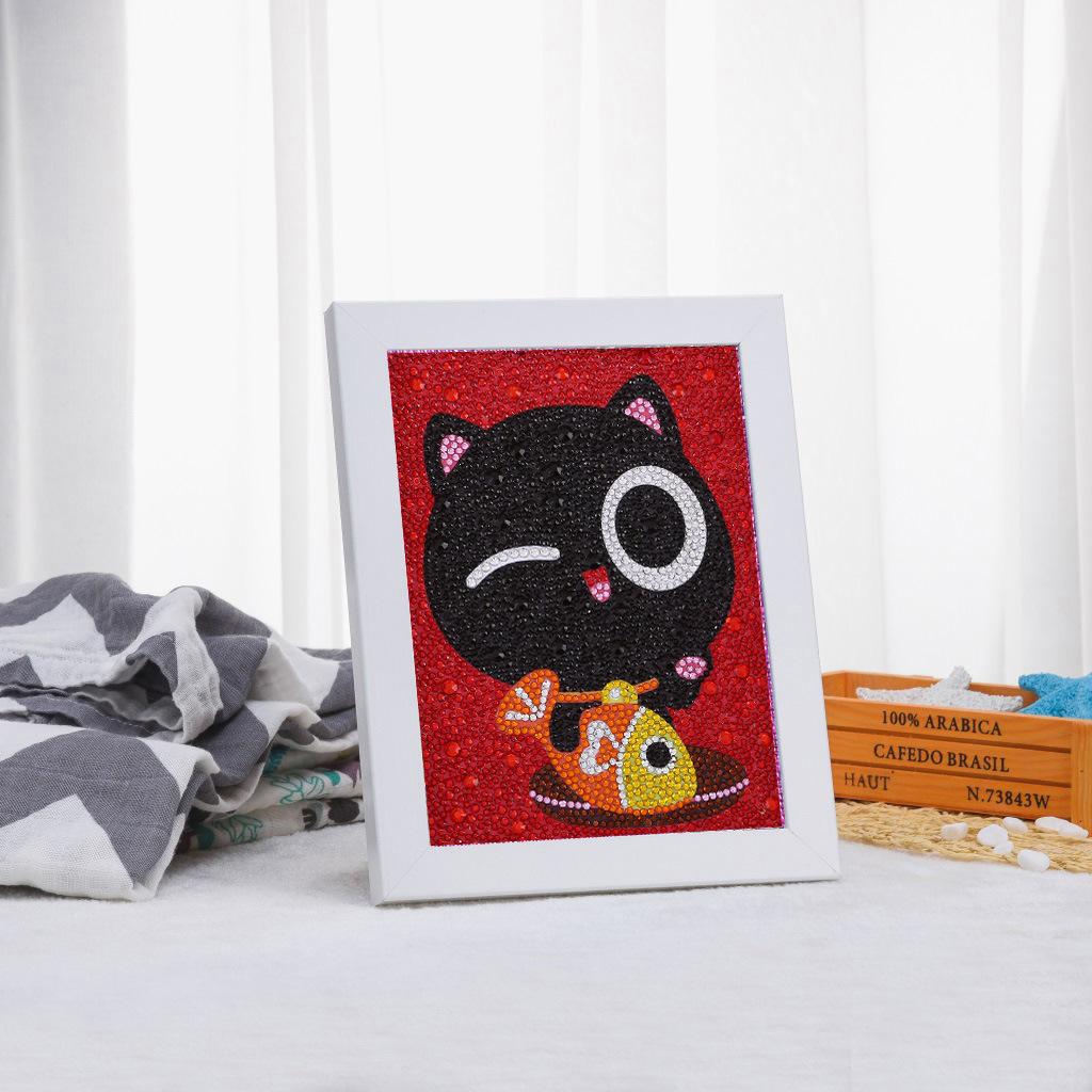 Diamond Painting Handmade DIY Rhinestone Stickers Children's Gift Decorative Painting Bedroom