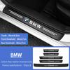Carbon Fiber Car Decal Door Sill Scuff Plate Covers Car Threshold Decor Trim Stickers For BMW M M2 M3 M4 M5 M6 E90 E91 E60 F10