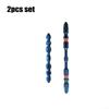 Schraubendreher-Bit magnetisch PH 2 1/2 Stück legierter Stahl blau