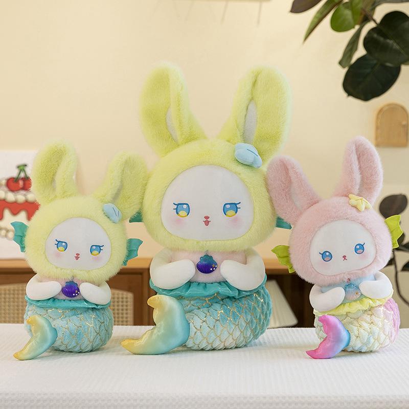 Mermaid Princess Plush Doll: Cute Girl's Toy & Birthday Gift