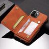 Premium Leather Phone Case for iPhone 13 Pro Max and Samsung S22 - Multi-functional and Protective Apple Skin-feel Design