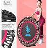 Indoor 40"" Exercise Fitness Trampoline Rebounder For Adults Child Foldable Cardio Jump Workout Stability Training Tool Rose Red/Green
