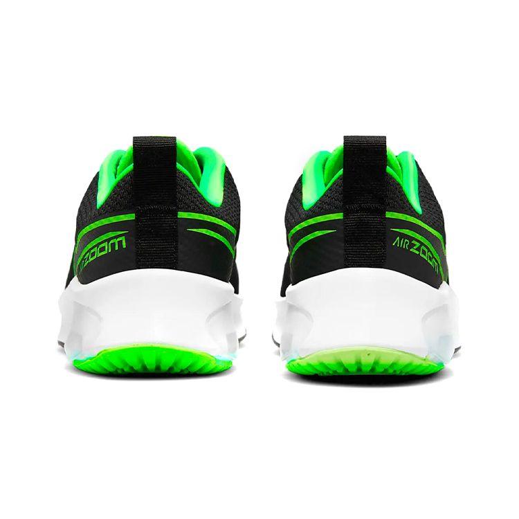 Nike Air Zoom Arcadia Crocodile Skin Minimalist Comfortable Durable Breathable Low Top Running Shoes Kids Running Shoes Black Green CK0715-020