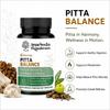 Ayurveda Yogashram Pitta Balance Ayurvedic Capsules for Digestive Strength & Metabolism | Helps Relieve Hyperacidity & Acid Imbalance | 30 Capsul