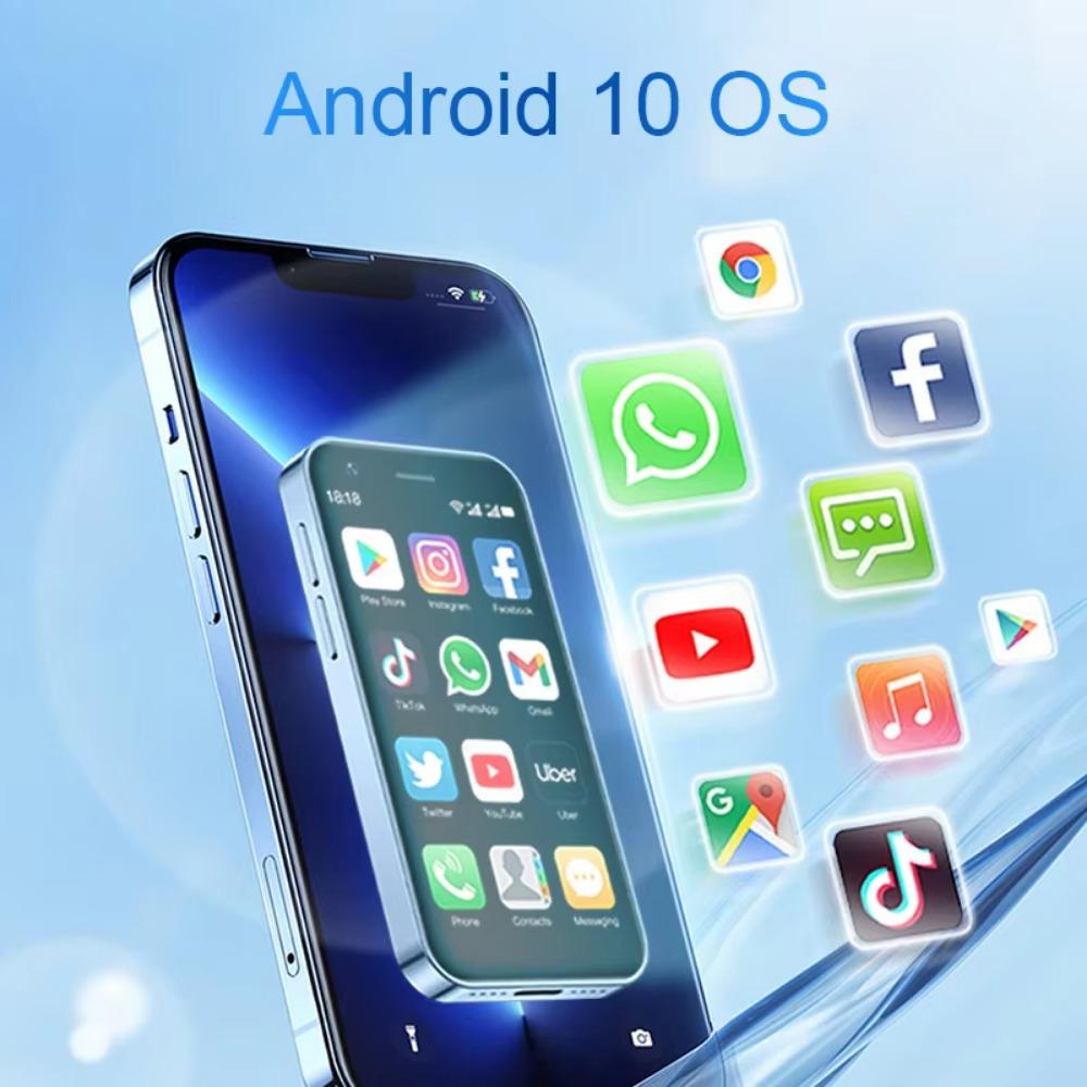 UNIWA 3 Inch Small Mobile Phone Android 10 Big Battery 2000mAH