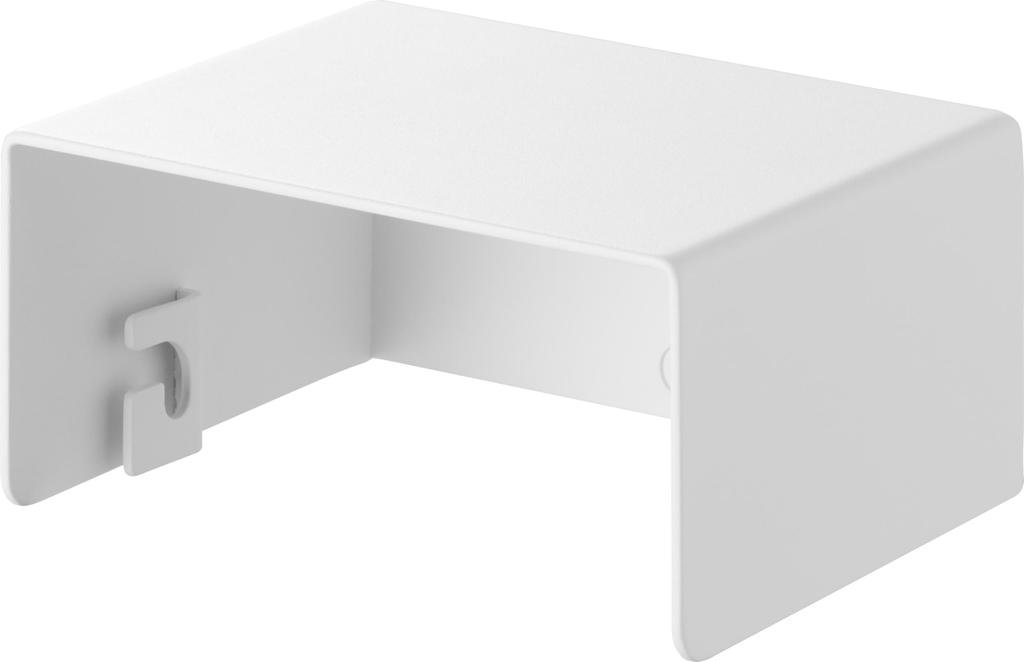 Yamazaki plasterboard simple toilet paper Tower 10737 (Yamazaki Industries) [Includes tweezers] Wall-mounted holder, white,