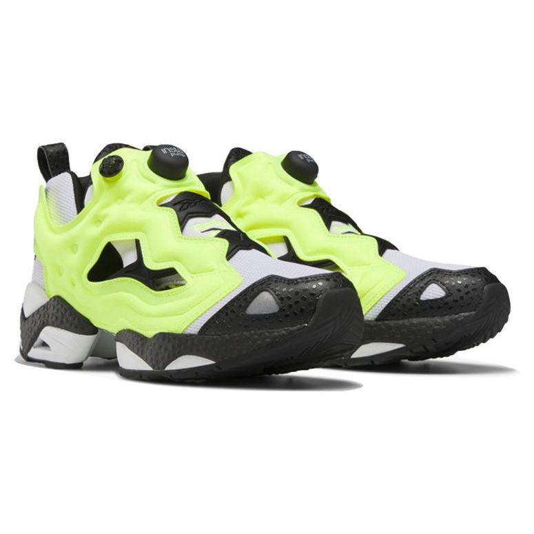 Reebok InstaPump Fury 95 Solar Yellow Unisex Sneakers Cloud-White Core-Black GZ9431