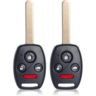 MechanMagic 2PCS Key Fob Remote Replacement Fits For Honda Civic EX Si Hybrid 2006 2007 2008 2009 2010 2011 2012 2013 Acura Mdx 2007-2013 N5F-S0084A