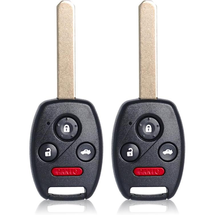 

MechanMagic 2PCS Key Fob Remote Replacement Fits For Honda Civic EX Si Hybrid 2006 2007 2008 2009 2010 2011 2012 2013 Acura Mdx 2007-2013 N5F-S0084A