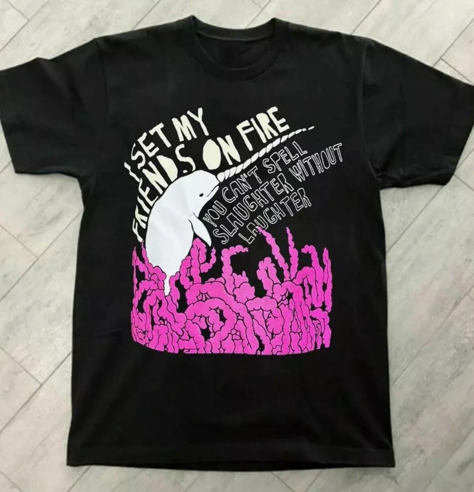 

Collection I Set My Friends On Fire Band Gift For Fan S to 4XL T-shirt S