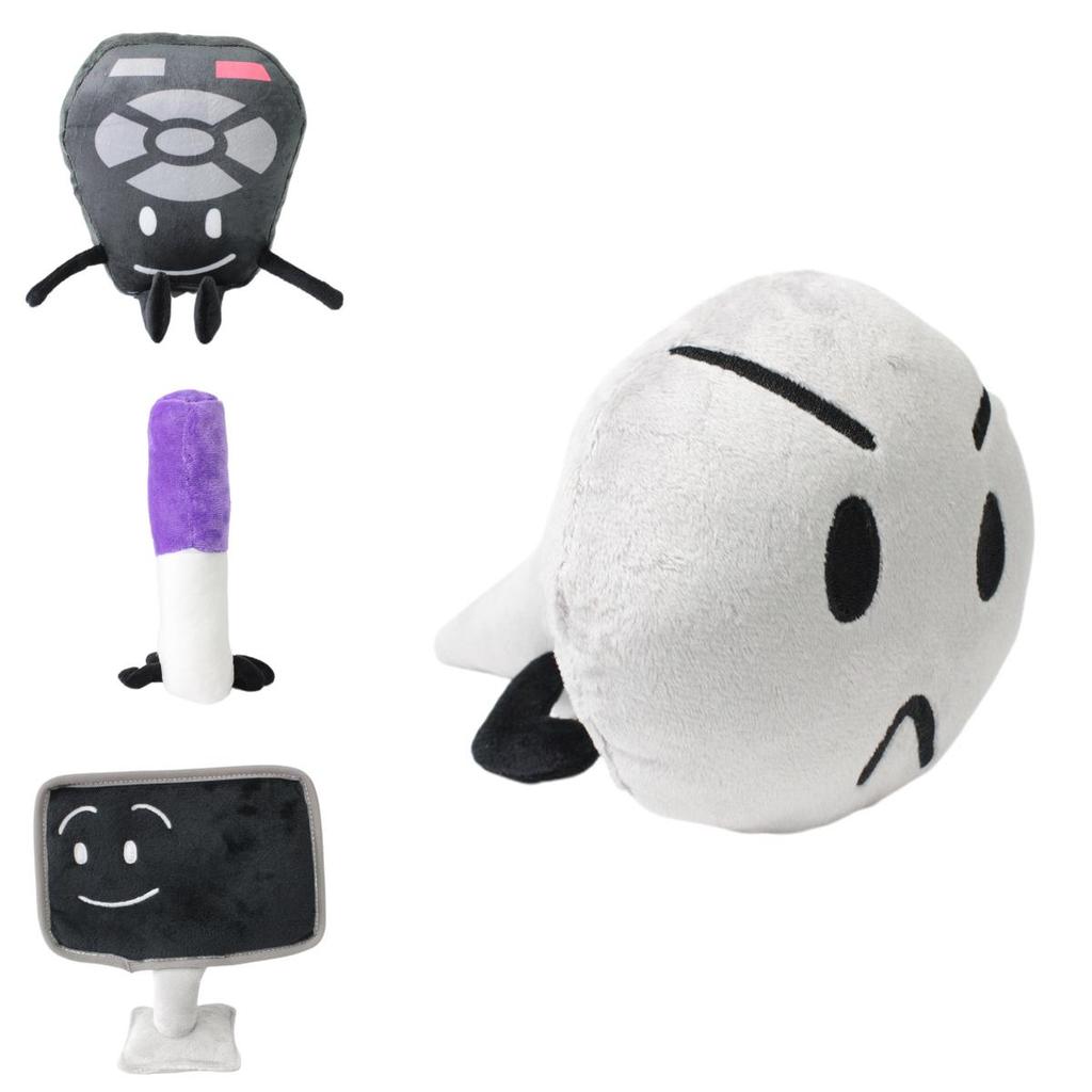Conjunto Adorável de Bonecas de Pelúcia de Desenho Animado Apresentando Material de Algodão PP Macio Designs Únicos Cores Vibrantes Para Crianças Colecionadores