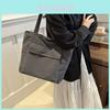 Stylish Retro Canvas Tote Bag For Women Large Capacity Fashionable Chic Design