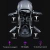 Car Sticker Tesla 2 pieces LED Courtesy Ghost Shadow Welcome Light Laser Logo Projector Door Lamp For Tesla 2018-2025 Model X S